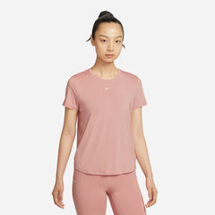 Áo Thun Nữ Nike One Classic Dri-Fit Short-Sleeve - Hồng - Supersports Vietnam
