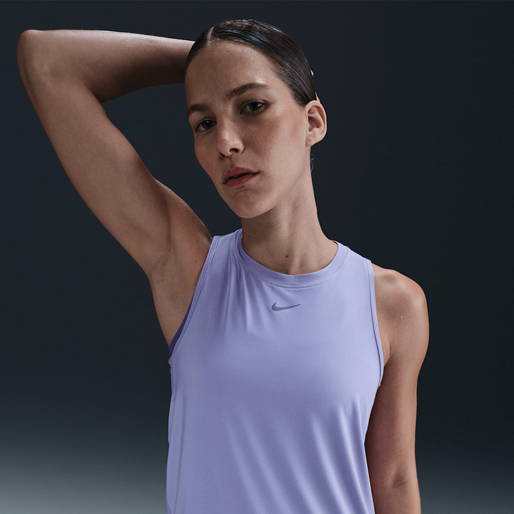 Áo Ba Lỗ Nữ Nike One Classic Dri-Fit - Tím - Supersports Vietnam