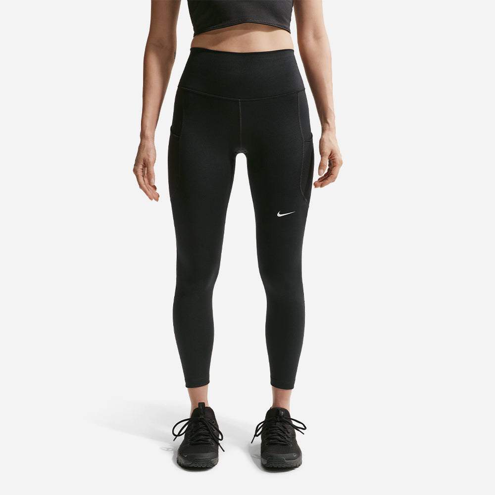 Quần Bó Thể Thao Nữ Nike Dri-Fit One High-Rise Pocket - Đen - Supersports Vietnam