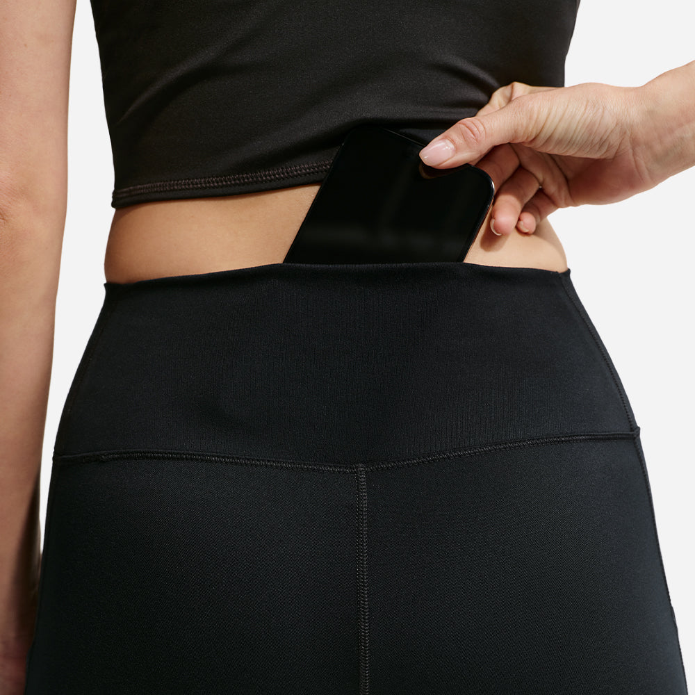 Quần Bó Thể Thao Nữ Nike Dri-Fit One High-Rise Pocket - Đen - Supersports Vietnam
