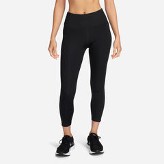 Women's Nike Fast Mid-Rise 7/8 Running Tights - Black