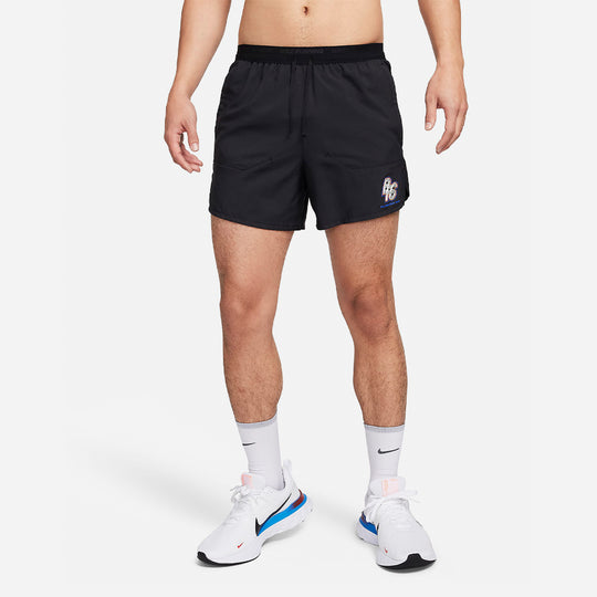 Men's Nike Run Energy Stride 5Bf Shorts - Black