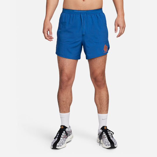 Men's Nike Run Energy Stride 5Bf Shorts - Blue