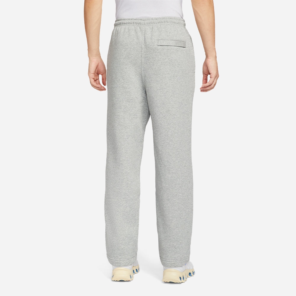 Quần Dài Thể Thao Nam Nike Club Open-Hem - Xám - Supersports Vietnam