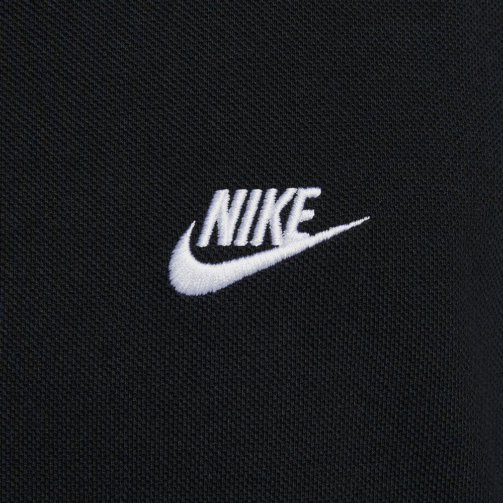 Áo Polo Nam Nike Club Short-Sleeve Pique - Đen - Supersports Vietnam