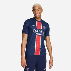 Áo Đá Bóng Nam Nike Paris Saint-Germain Sân Nhà 24/25 - Xanh Navy