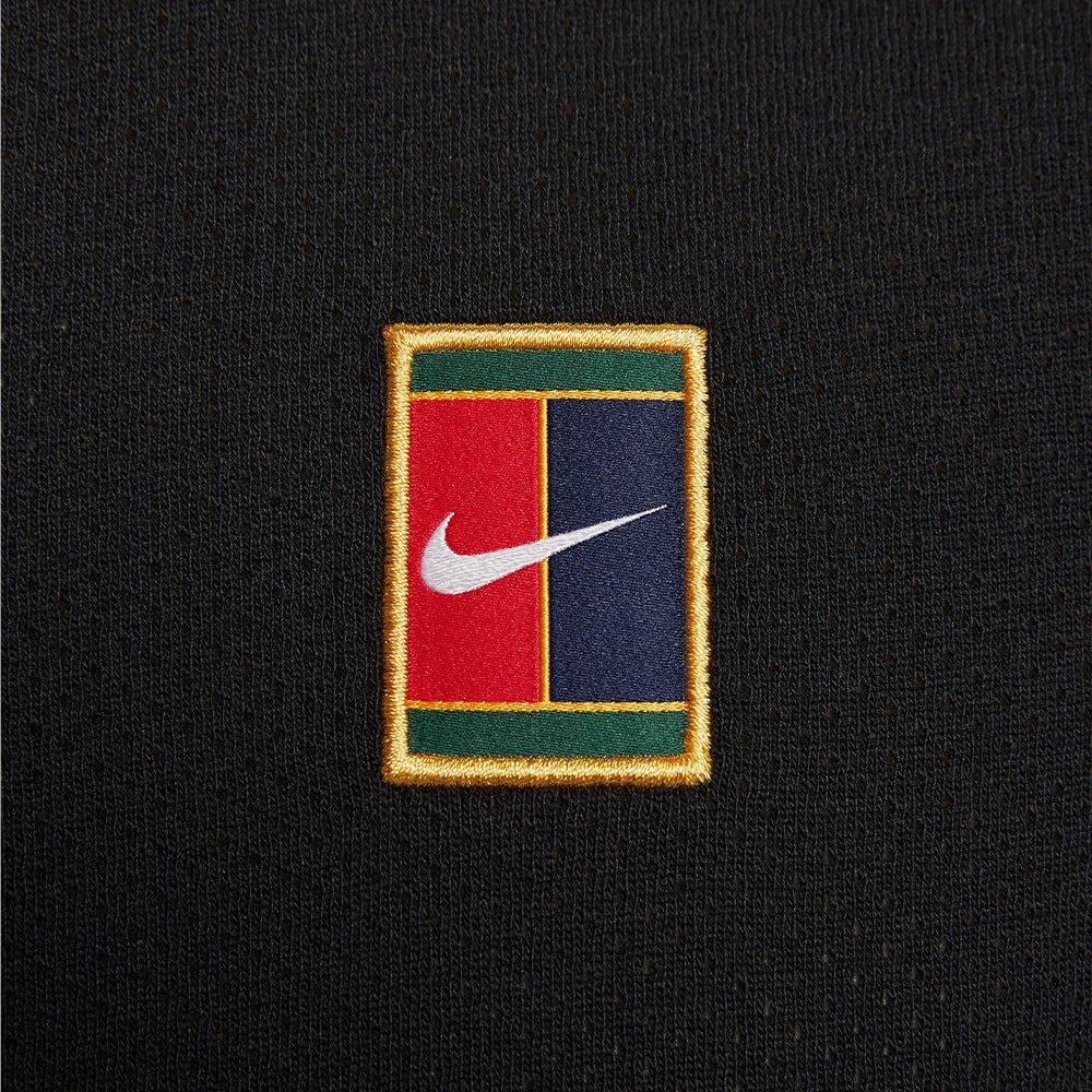 Áo Polo Tennis Nam Nike Court Heritage - Đen - Supersports Vietnam