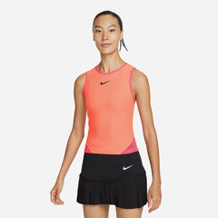 Women's Nike Court Slam Tank - Orange