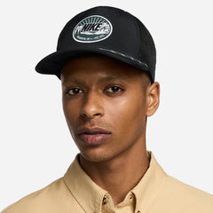 Mũ Lưỡi Trai Nike Rise Structured Curved Bill - Đen