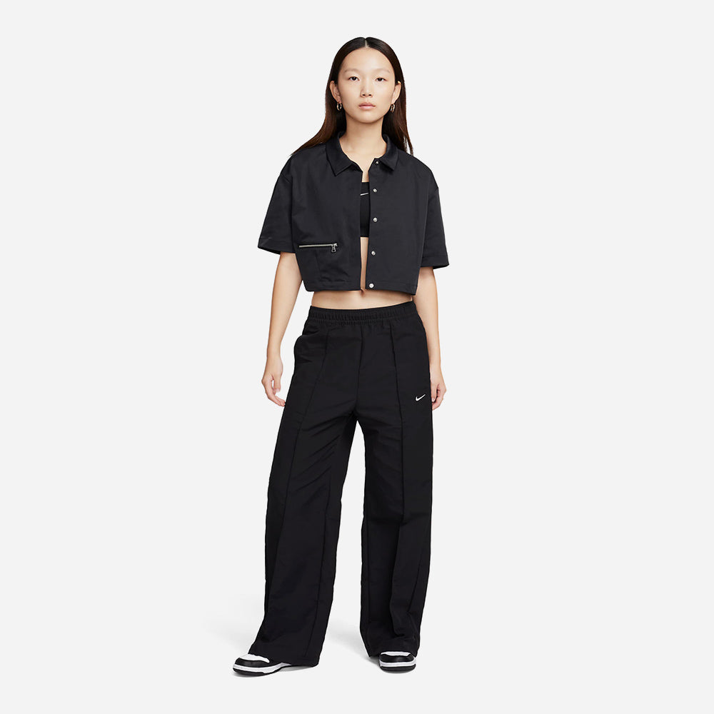 Quần Dài Thể Thao Nữ Nike Sportswear Everything Wovens - Đen - Supersports Vietnam