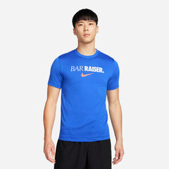 Áo Tay Ngắn Nam Nike Dri-Fit Fitness - Xanh Dương