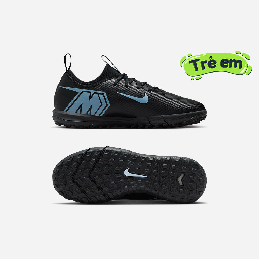 Giày Đá Bóng Sân Cỏ Nhân Tạo Trẻ Em Nike Zoovapor 16 Academy - Đen - Supersports Vietnam