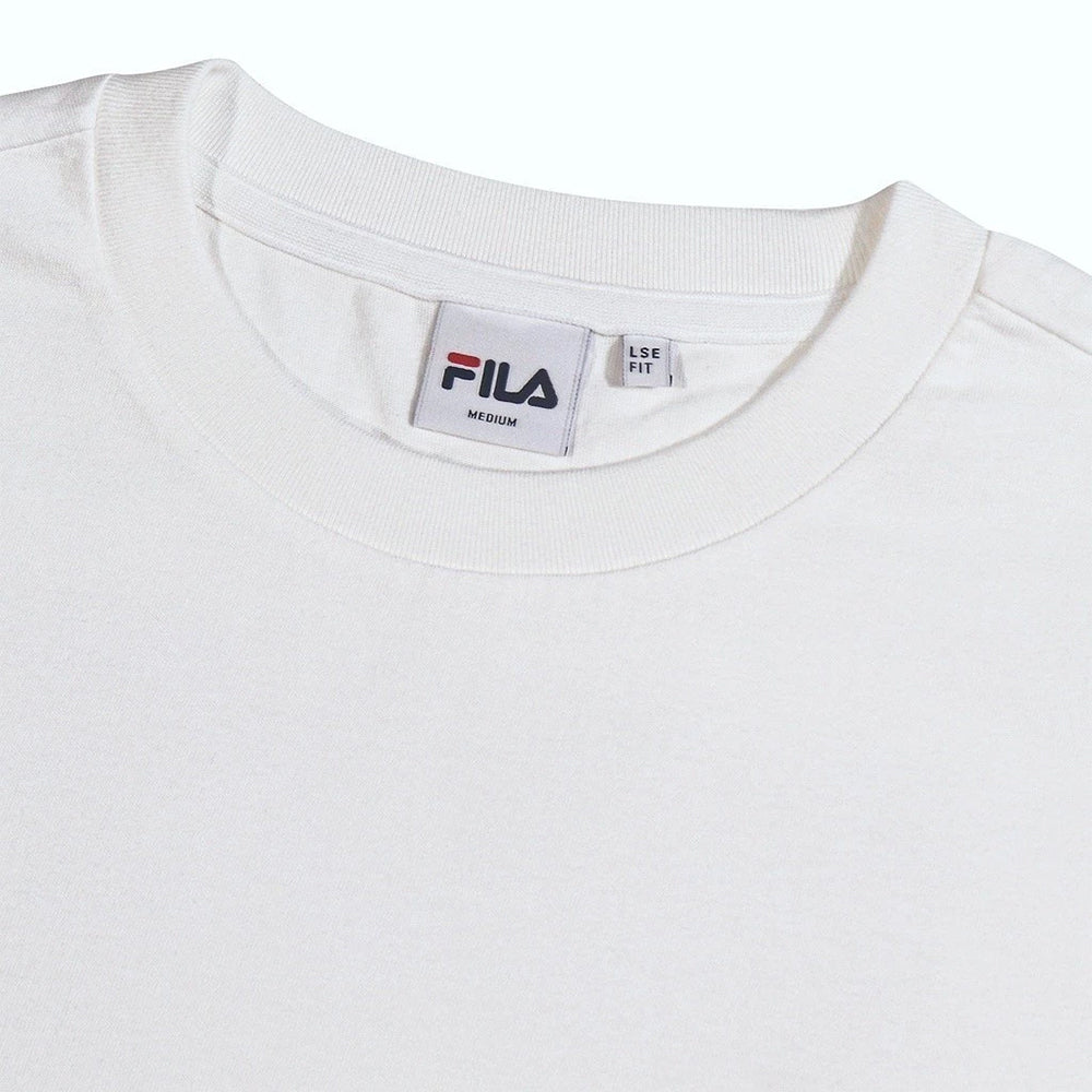 Áo Thun Tay Ngắn Unisex Fila Explore Rs1 - Trắng - Supersports Vietnam