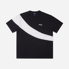 Unisex Fila Heritage Flag T-Shirt - Black