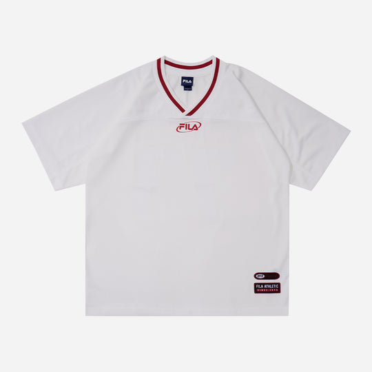Unisex Fila Heritage Mesh T-Shirt - White