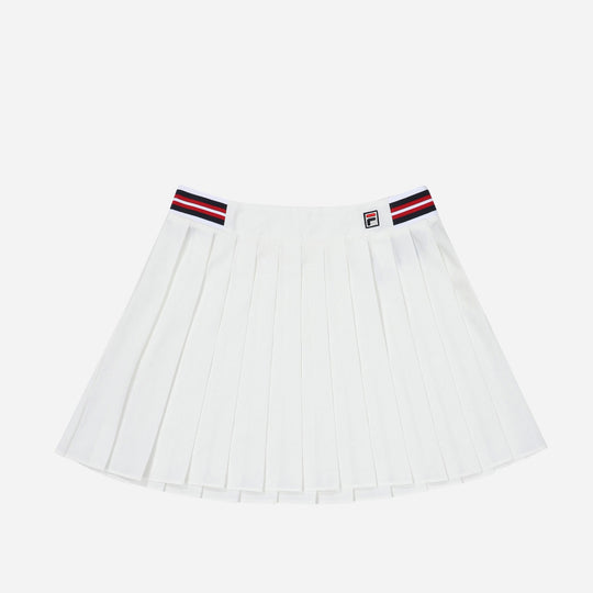 Women's Fila Lady Tennis Life Pleats Skirt - White