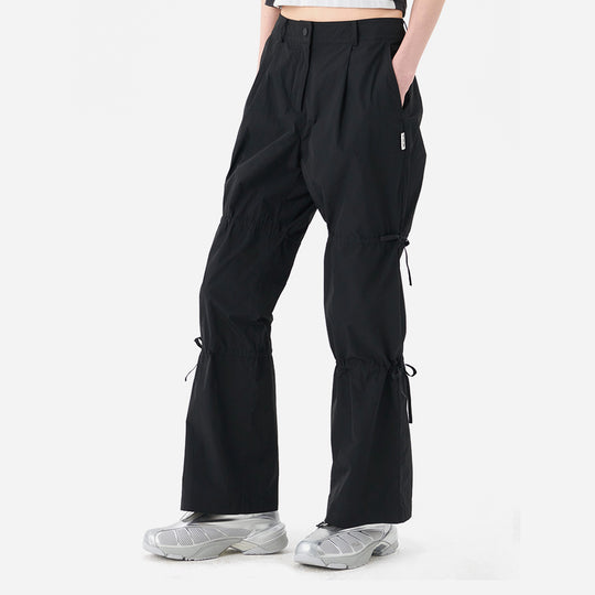 Women's Fila Heritage String Woven Pants - Black