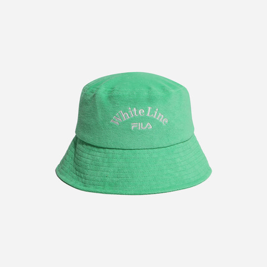 Fila White Line Bucket Hat - Green