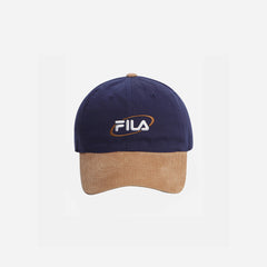 Fila Saturn Logo Two Tone Ball Cap - Blue