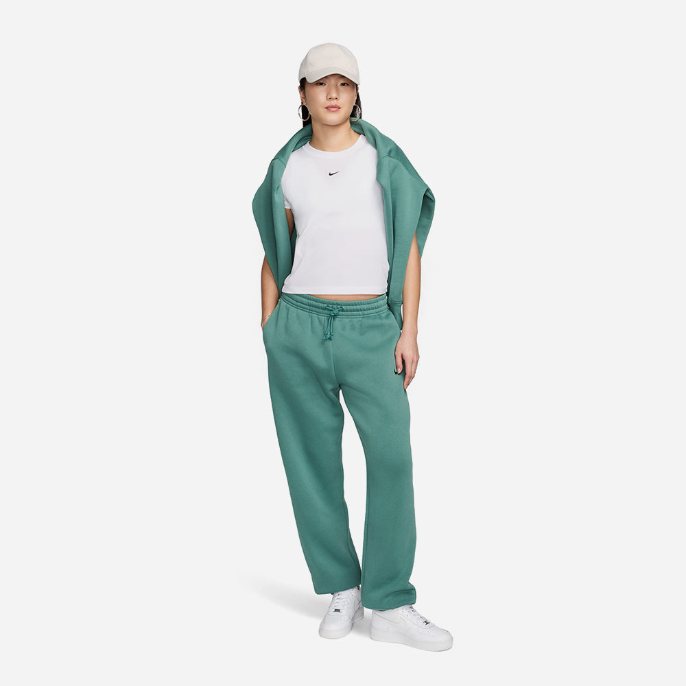 Áo Thun Nữ Nike Sportswear Chill Knit Cropped - Trắng - Supersports Vietnam