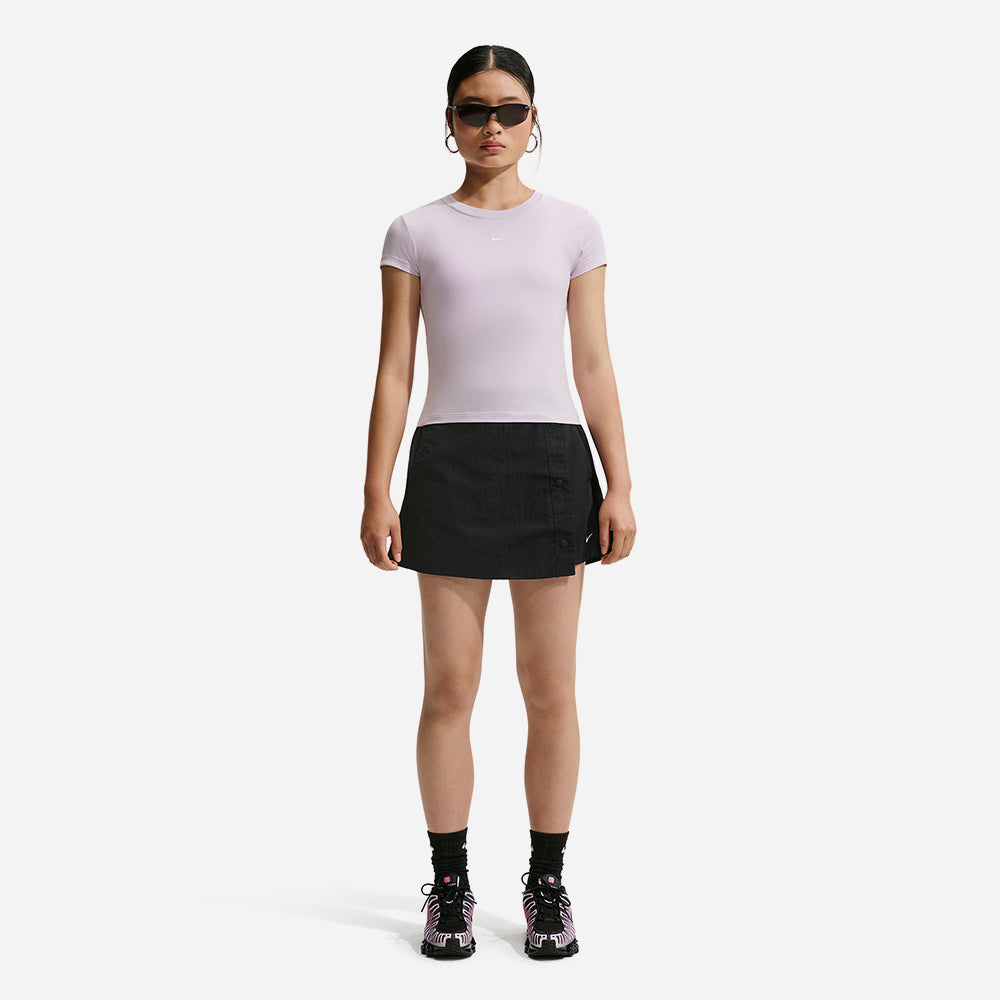 Áo Thun Nữ Nike Sportswear Chill Knit - Hồng - Supersports Vietnam
