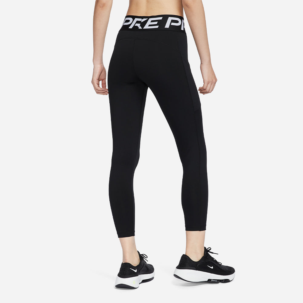 Quần Bó Thể Thao Nữ Nike Pro Sculpt High-Waisted 7/8 - Đen - Supersports Vietnam