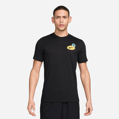 Men's Nike Dri-Fit Fitness T-Shirt - Black