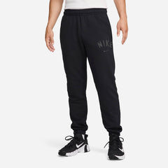 Men's Nike Swoosh Fleece Pants - Black