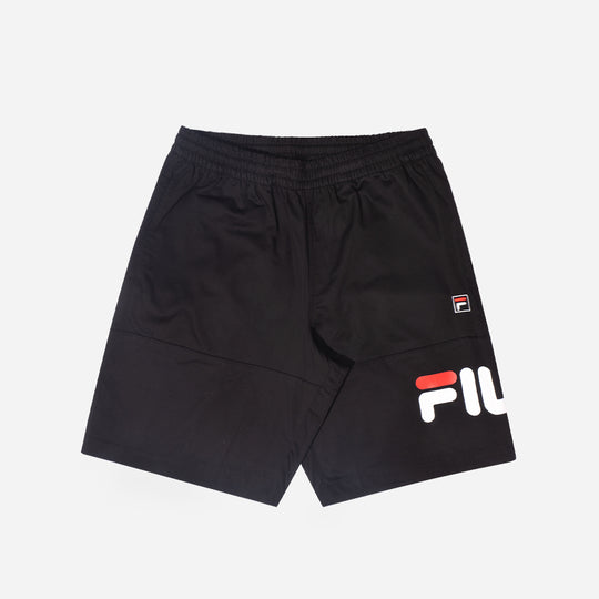 Men's Fila Lifestyle Logo Shorts - Black