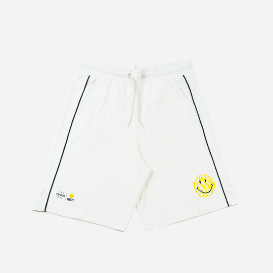 Unisex Fila Tennis Club X Smiley Shorts - White