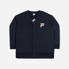 Áo Khoác Unisex Fila Lunar New Year Cardigan Loose Fit - Xanh Navy