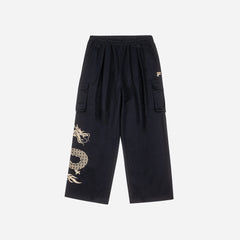 Unisex Fila Lunar New Year Cargo Loose Fit Pants - Navy