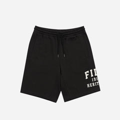 Quần Ngắn Unisex Fila The New Original Comfort Fit - Đen