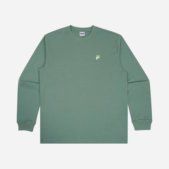 Unisex Fila F Logo T-Shirt - Green
