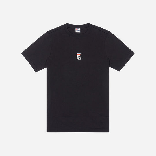 Unisex Fila Value Pack Regular Basic Logo T-Shirt - Black