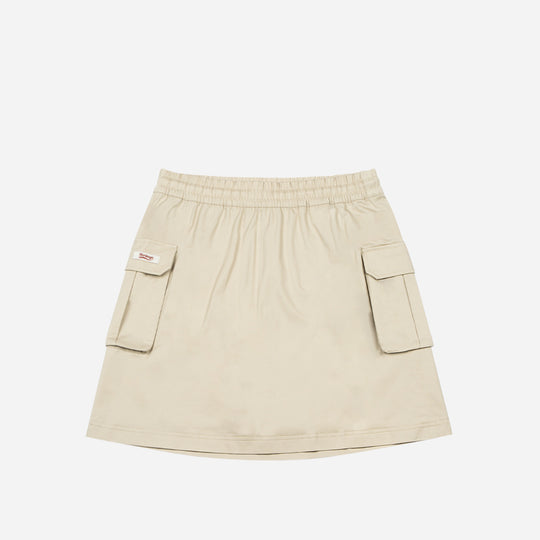 Women's Fila Varsity Skirt - Beige