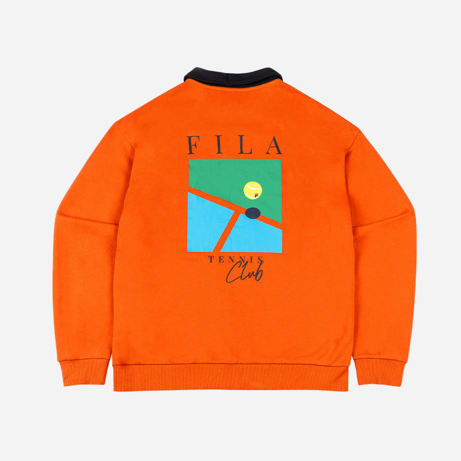 Fila on sale sweatshirt orange