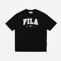 Áo Thun Unisex Fila The New Original Comfort Fit Logo Fila - Đen