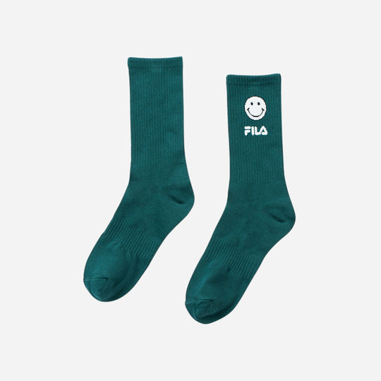 Fila Tennis Club X Smiley (1 Pack) Socks - Black