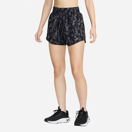 Women's Nike One Dri-Fit Hr 3In Br Shorts - Black