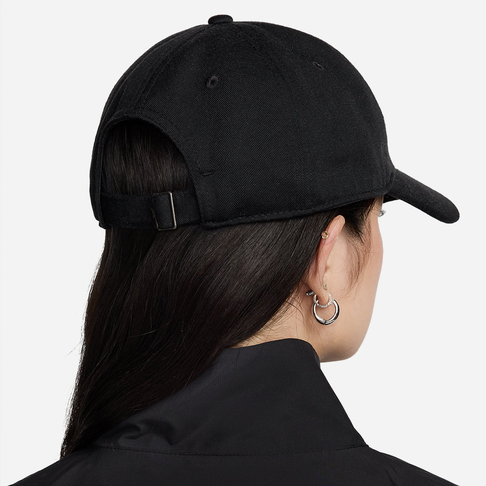 Mũ Lưỡi Trai Nike Club Swoosh - Đen - Supersports Vietnam