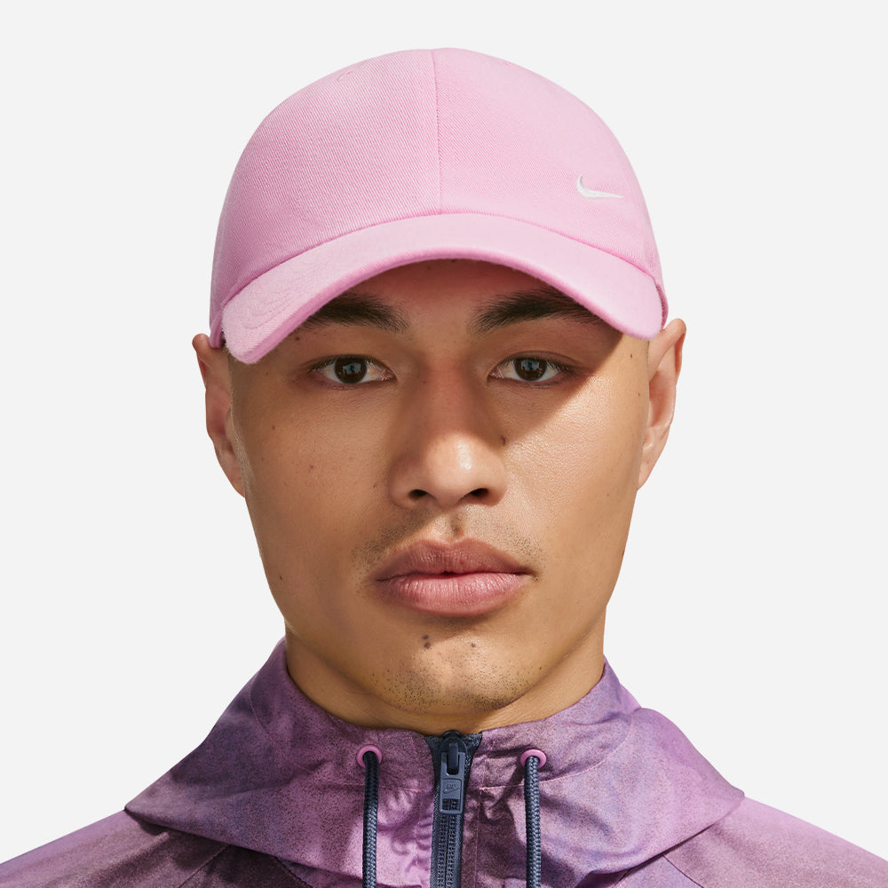Mũ Lưỡi Trai Nike Club Unstructured Swoosh - Hồng - Supersports Vietnam