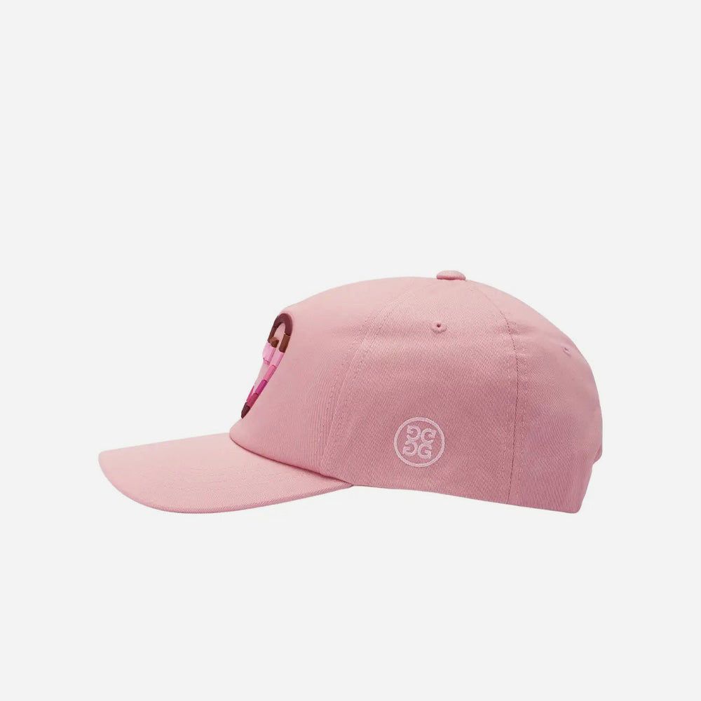 Mũ Golf Gfore Striped Heart G'S - Hồng - Supersports Vietnam