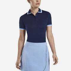 Áo Golf Tay Ngắn Nữ Gfore Gradient - Xanh Navy - Supersports Vietnam