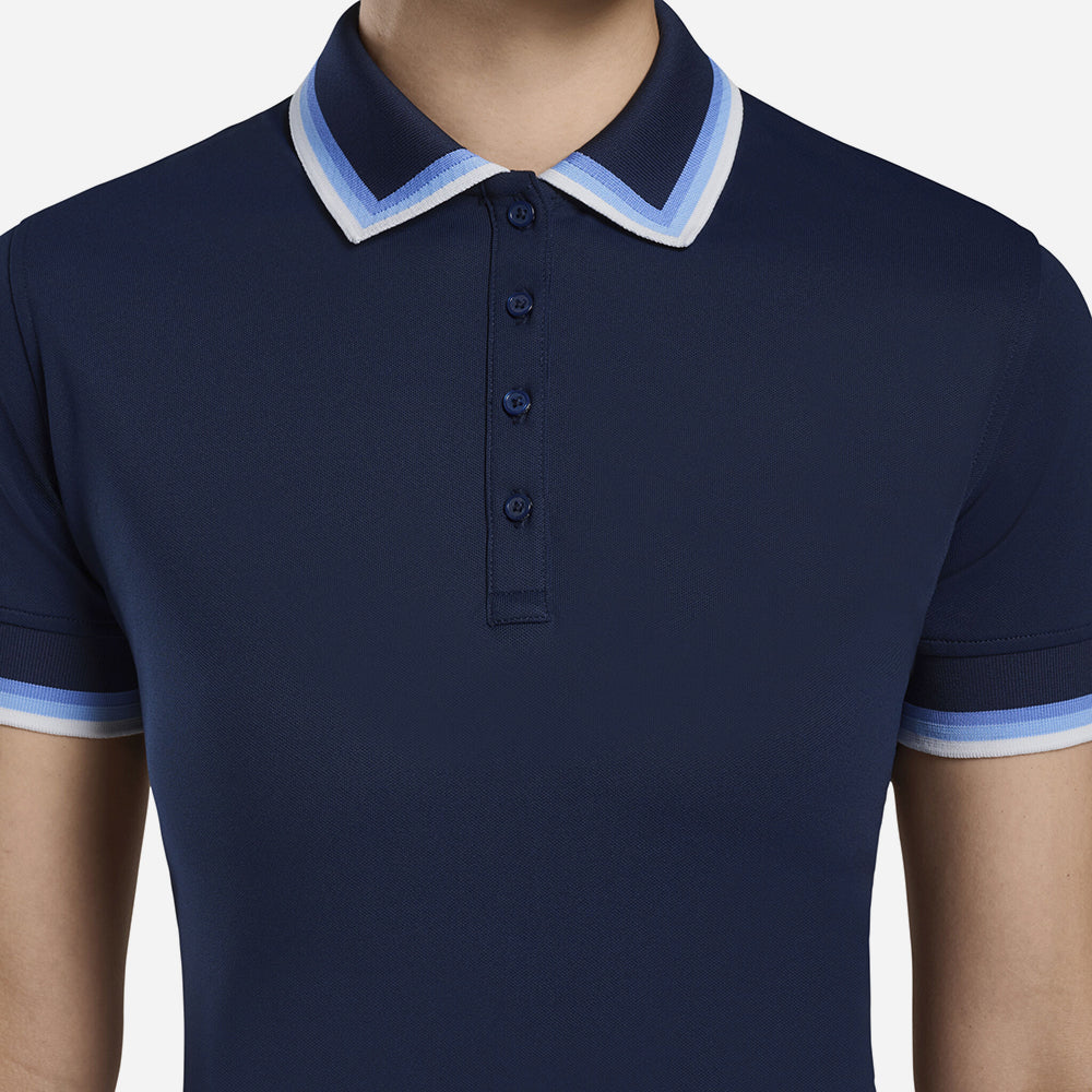 Áo Golf Tay Ngắn Nữ Gfore Gradient - Xanh Navy - Supersports Vietnam