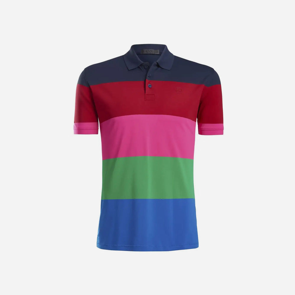 Áo Golf Tay Ngắn Nam Gfore Multi Stripe - Nhiều Màu - Supersports Vietnam