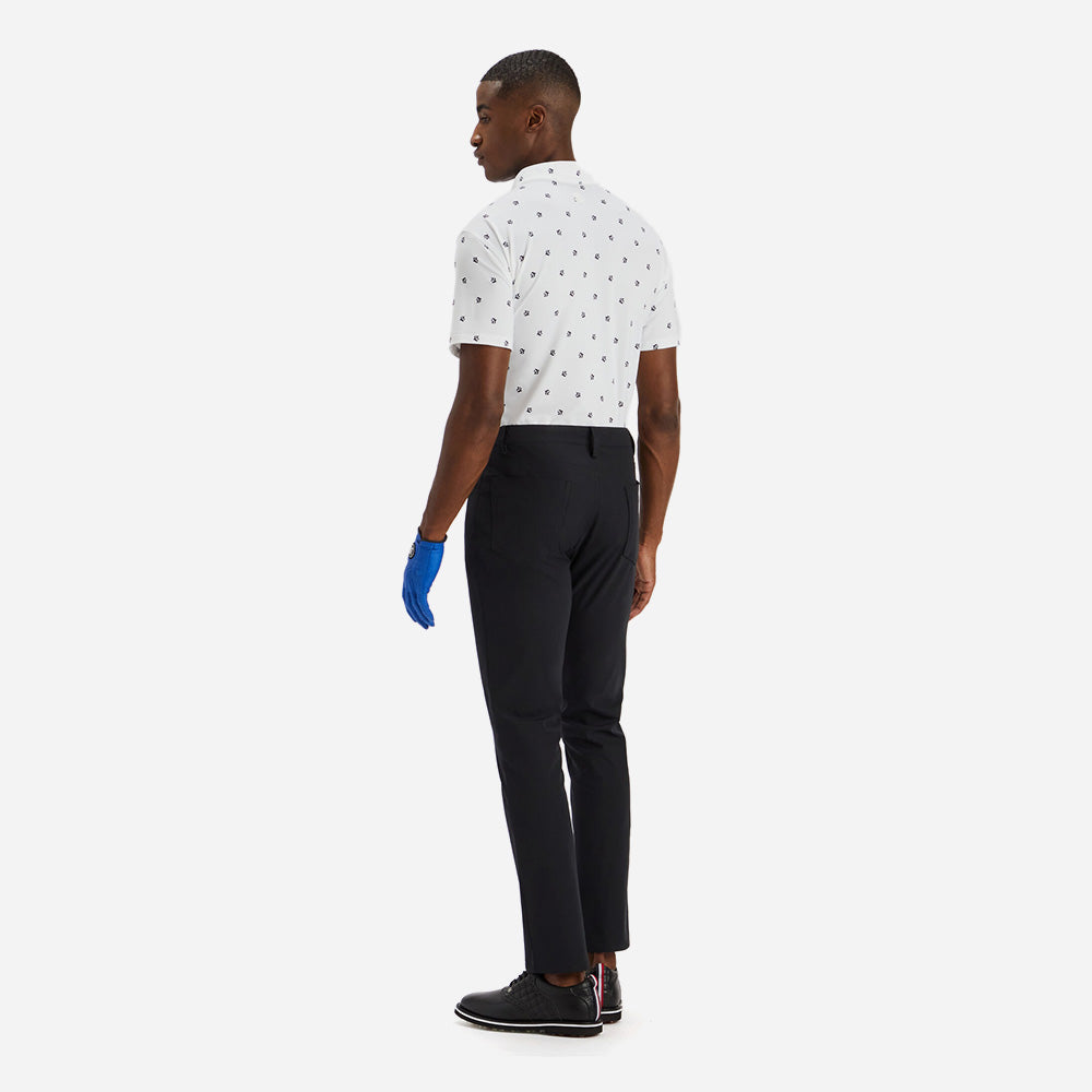 Áo Golf Tay Ngắn Nam Gfore Mini G Button Down - Trắng - Supersports Vietnam