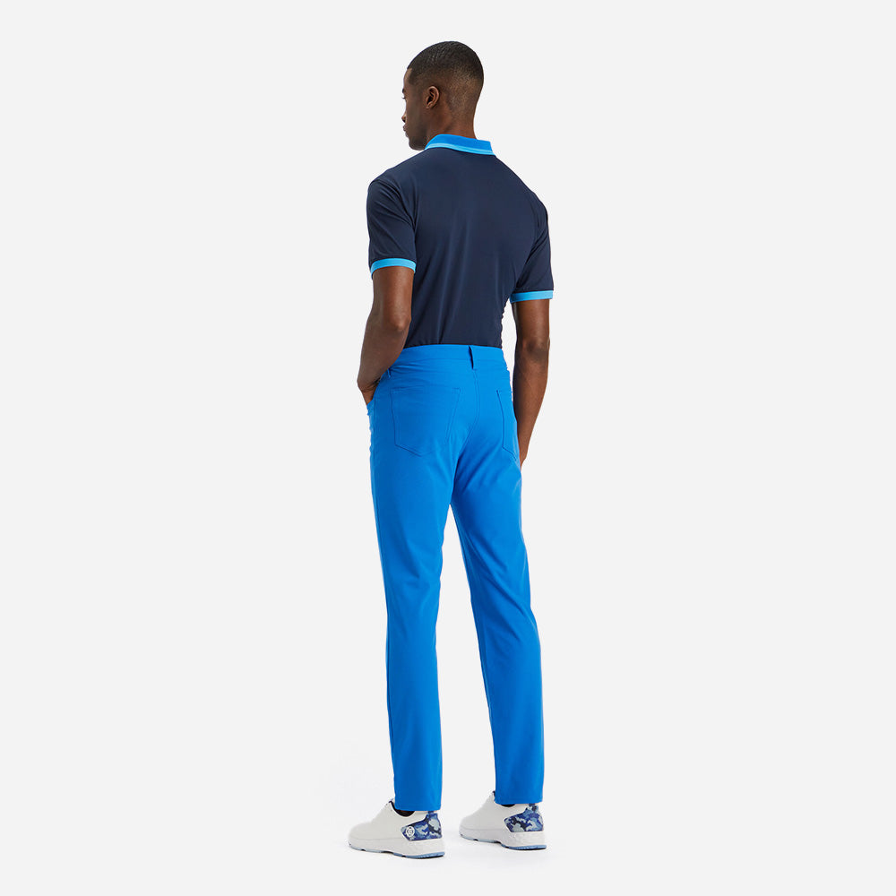 Áo Golf Tay Ngắn Nam Gfore Logo 1/4 Zip - Xanh Navy - Supersports Vietnam