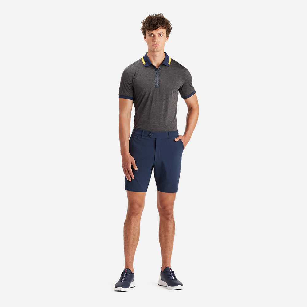 Áo Golf Tay Ngắn Nam Gfore Logo 1/4 Zip - Xám - Supersports Vietnam