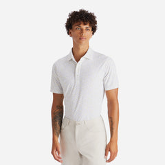 Áo Golf Tay Ngắn Nam Gfore Aye Papi Tech Piqué Slim Fit - Trắng - Supersports Vietnam